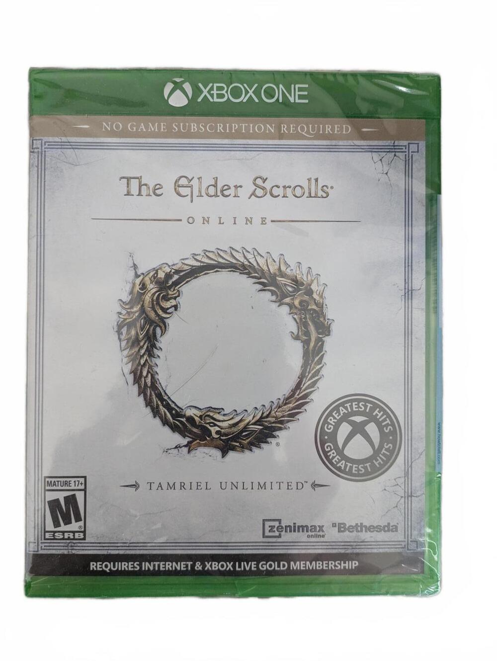 The Elder Scrolls Online Xbox One Sealed Cracked Case M Rated RPG